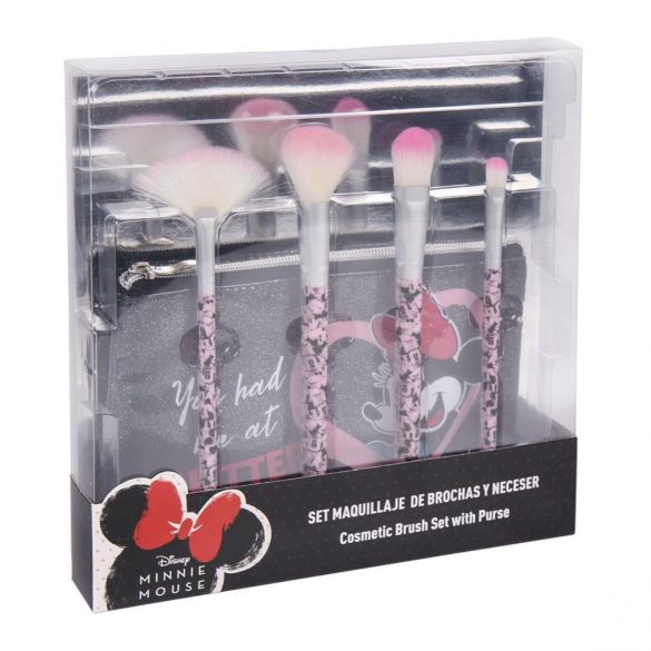 MINNIE MOUSE BLACK PINK SET