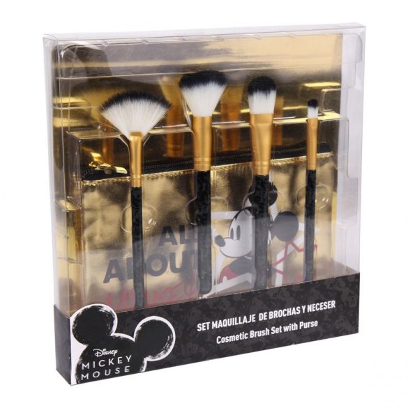 MINNIE MOUSE BLACK GOLD SET